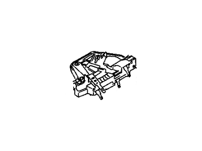 GM 30007399 Heater & Air Conditioner Control Assembly