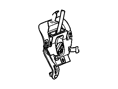 GM 25847090 Lever Asm-Transfer Case Control