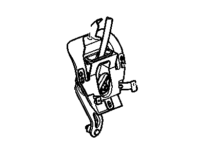 GM 25847089 Lever Asm-Transfer Case Control