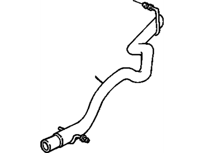 GM 15662531 Exhaust Tail Pipe