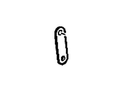 GM 25701880 Door Shell Anchor Plate