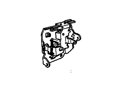 GM 16605639 Front Door Lock Assembly