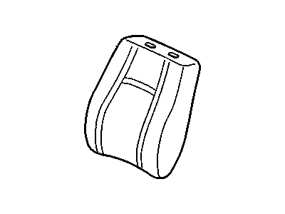 GM 89042418 Cover Asm, Driver Seat Back Cushion *Cashmere