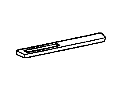 GM 16668464 ARMREST, Rear Side Door Armrest