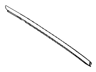 GM 15983925 Weatherstrip, Rear Door