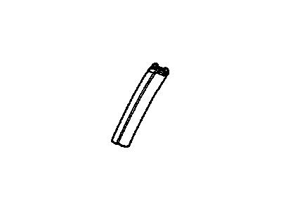 GM 25602935 Applique Asm-Rear Side Door Window Frame Front
