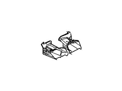 GM 10423209 Duct-Radiator Air Inlet