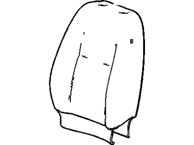 GM 20987366 Seat Back Cover