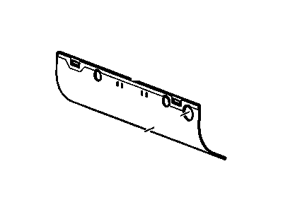 GM 15948095 Seal, Radiator Lower