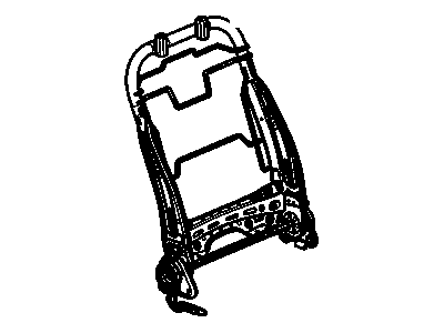 GM 25879627 Seat Back Frame