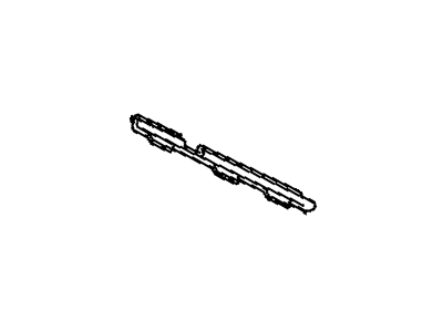 GM 25640523 Sealing Strip-Front Side Door Window Inner