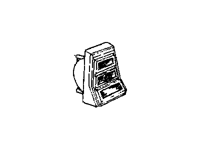 GM 16504359 Housing, Rear Combination & Side Marker Lamp