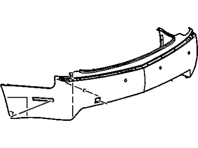 GM 15896230 Bumper Cover