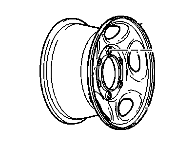 GM 9590371 Wheel