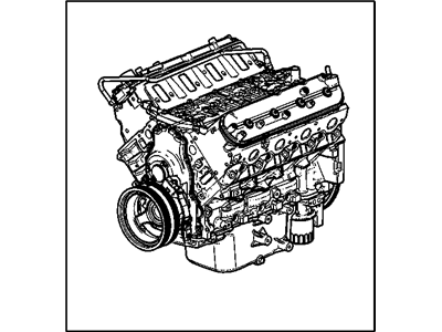 GM 12631106 Engine