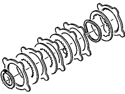 GM 12479036 Clutch Disc Set