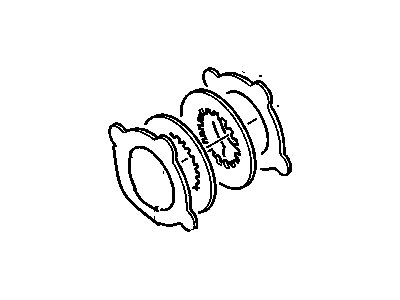 GM 23159378 Disc Set-Locking Differential Clutch