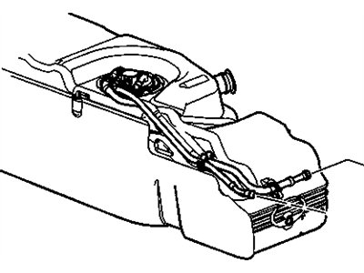 GM 15825665 Fuel Tank