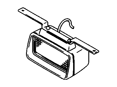 GM 30011327 Lamp, High Mount Stop *Black