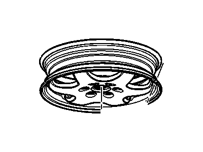 GM 9597921 Wheel, Spare