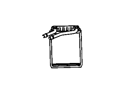 GM 89018297 Heater Core