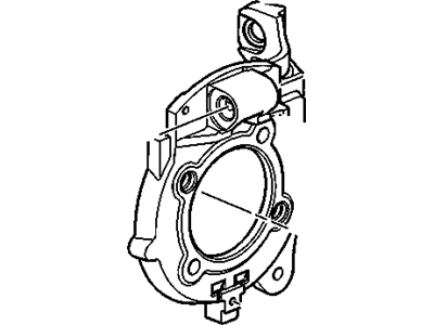 GM 12376041 Plate, Rear Brake Backing (LH)