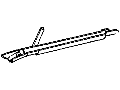 GM 10273809 Weatherstrip Asm-Front Side Door Roof Drip