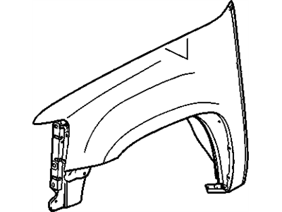 GM 22977471 Fender