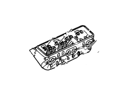 GM 12529741 Cylinder Head (W/Studs)