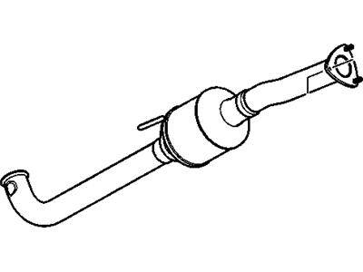 GM 19420297 CONVERTER ASM, W/UP 3WAY CTLTC (W/ EXH PIPE)