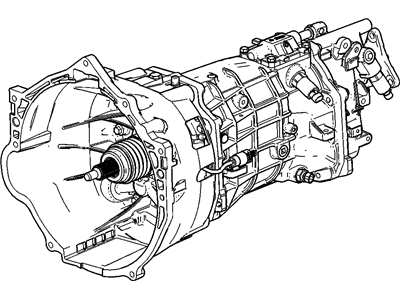 GM 19418484 TRANSMISSION ASM, MAN