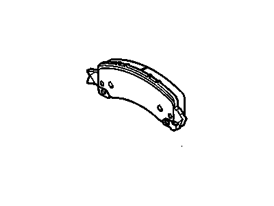 GM 84859031 Rear Pads