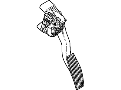 GM 9193188 Pedal Asm, Accelerator (W/ Position Sensor)