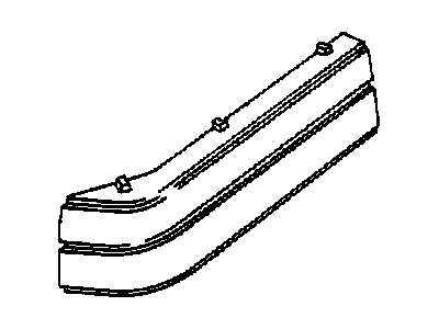 GM 16502671 Lens, Rear Combination Lamp
