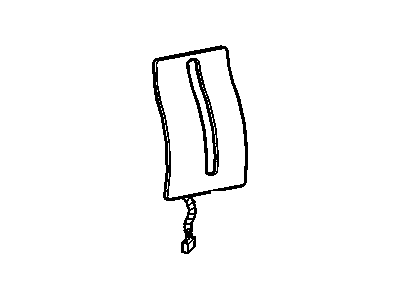 GM 89042097 Heater Asm, Driver Seat Back Cushion