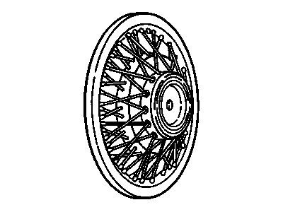 GM 10201267 Wheel Trim Cover Assembly