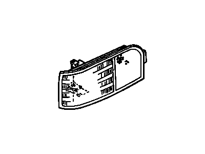 GM 5975446 Lamp Asm-Front Side Marker *Black