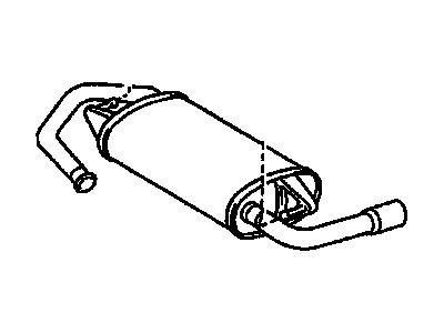 GM 88969131 Muffler & Pipe