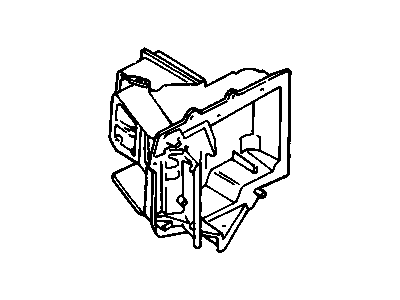 GM 52472296 Case, Evap (W/Valve)