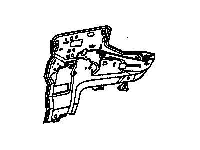 GM 16630981 Module Asm-Front Side Door Locking System