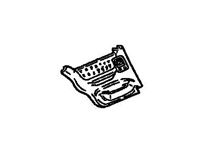 GM 10422054 Side Trim Panel Nut