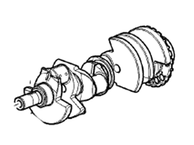 GM 19431873 CRANKSHAFT ASM, .
