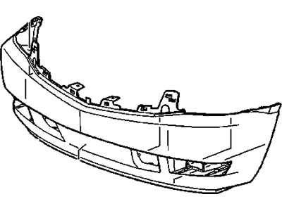 GM 25814554 Bumper Cover