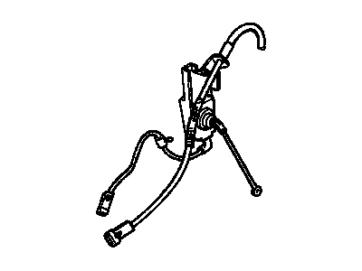 GM 22153237 Sensor Asm, Electronic Suspension Front Position (W/ Front Vertical Accelerometer)