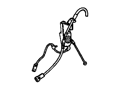 GM 22152814 Sensor Asm, Electronic Suspension Front Position (W/ Front Vertical Accelerometer)