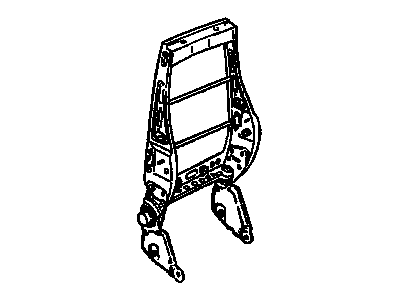GM 23435111 Seat Back Frame