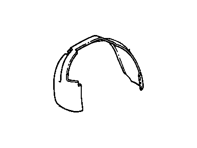 GM 25638288 Extension-Front Wheelhouse Panel