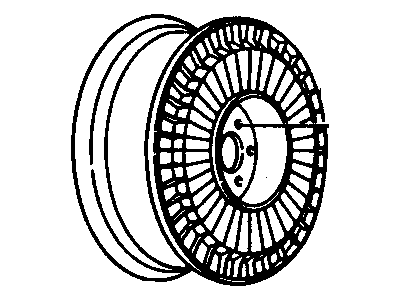 GM 3635380 Wheel Rim, Aluminum