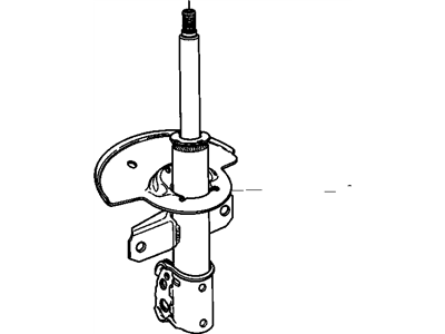 GM 22200566 Front Suspension Strut Assembly (Passive Replacement)