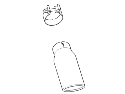 GM 84240386 Tailpipe Extension
